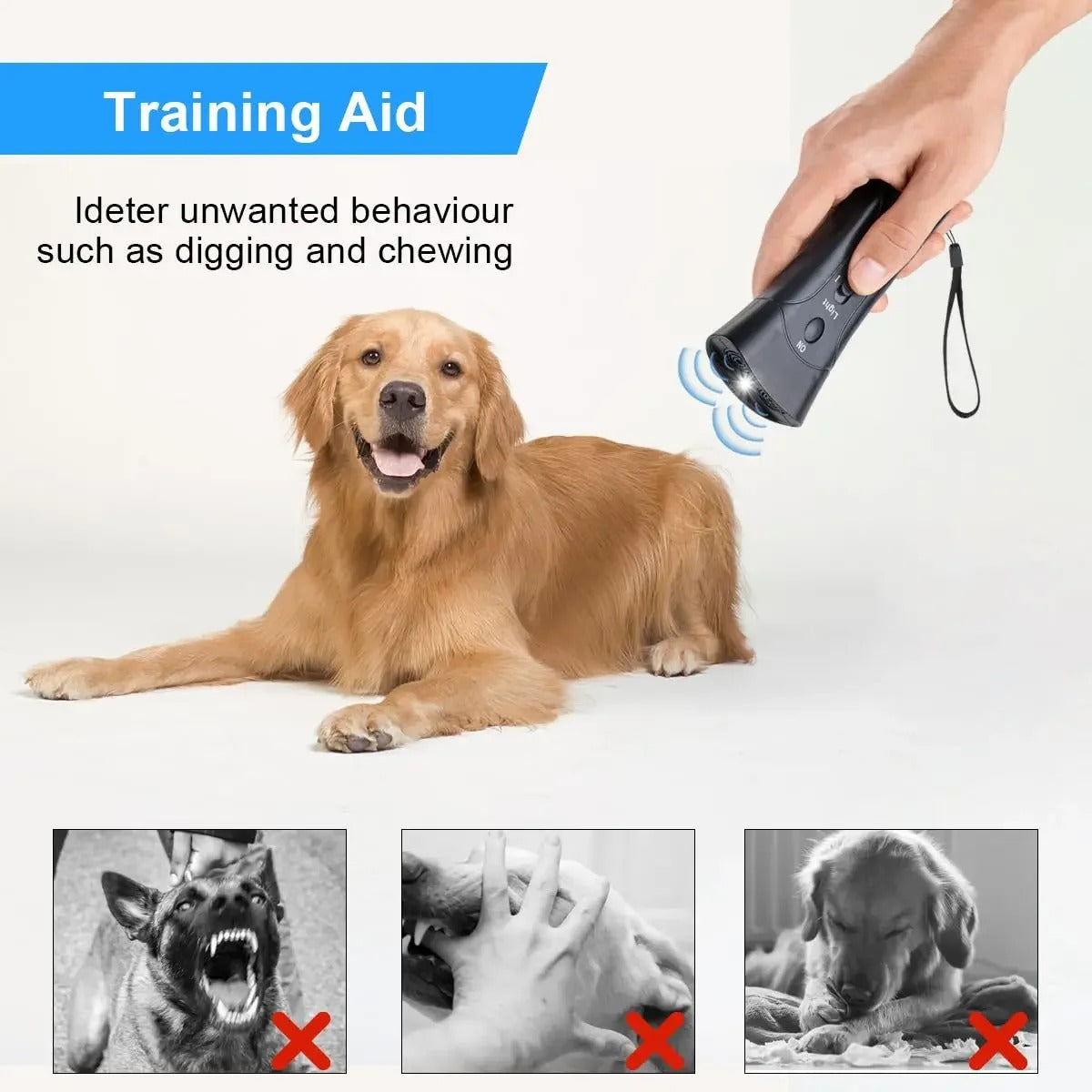 QuietBeam™ Ultrasonic Dog Training Device