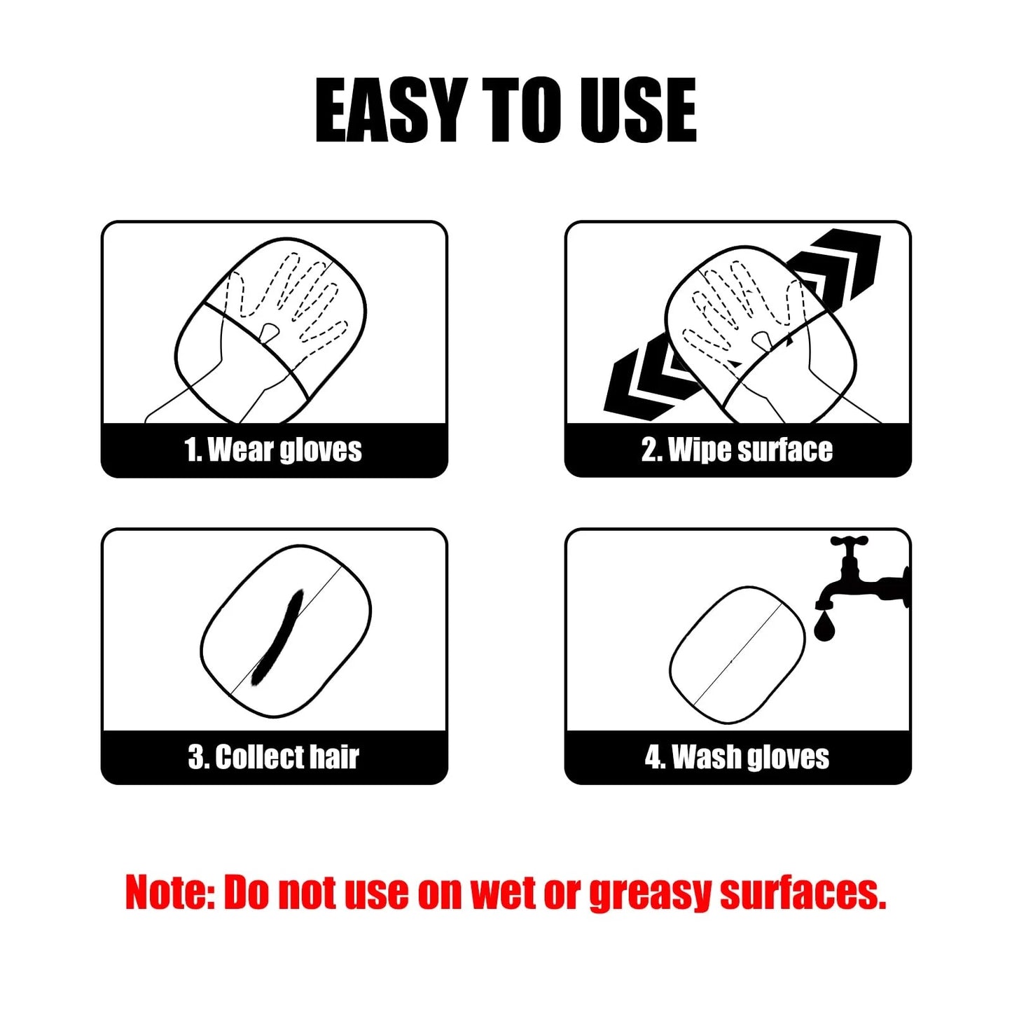 FurSwipe™ Pet Hair Removal Glove