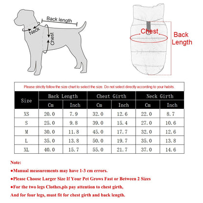 CozyShield™ Waterproof Winter Pet Jacket